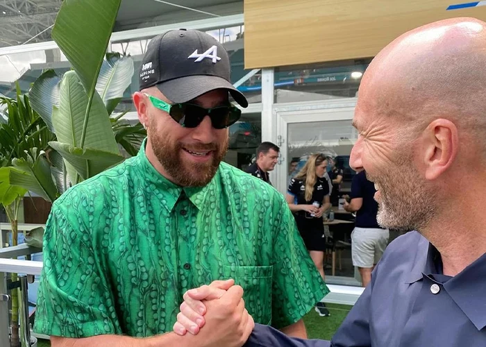 Travis Kelce and Zidane: A Meeting of Champions